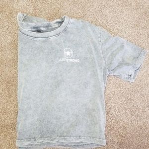 Just strong crop short sleeve